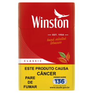 Pacote Cigarro Winston Red C/10 - Vermelho