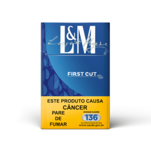 Pacote Cigarro L&M First Cut C/10 - Azul