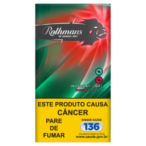 Pacote Cigarro Rothmans Internacional Double Click Melancia C/10