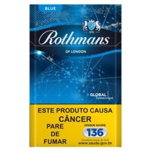Pacote Cigarro Rothmans Global Blue Maço C/10 Azul
